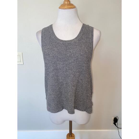Creatures of Comfort Sweater Sleeveless Shell Cotton Gray Size Medium - Picture 1 of 5